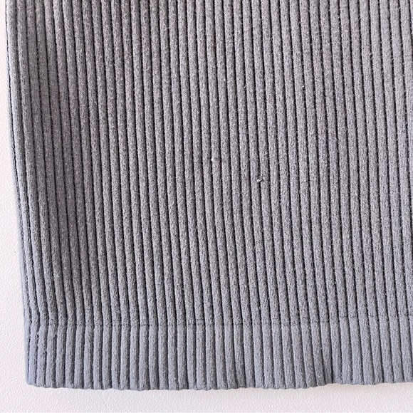 Free People Rib Brami Tank, Grey, Size XS/S - Picture 6 of 6
